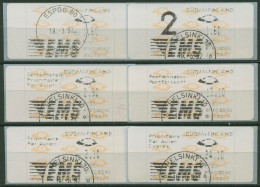 Finnland ATM 1992 Posthörner Zudrucksatz ATM 12.1 ZS 1 Gestempelt - Timbres De Distributeurs [ATM]