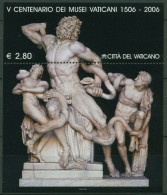Vatikan 2006 Museen Skulpturen Block 28 Postfrisch (C63089) - Blocks & Kleinbögen