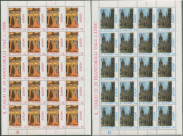 Vatikan 1993 Europa CEPT Zeitgenössi. Kunst 1099/00 Bogen Postfrisch (SG61628) - Unused Stamps