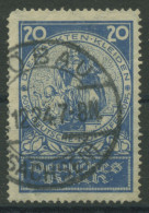 Deutsches Reich 1924 Nothilfe: Rosenwunder 353 Gestempelt, Zahnfehler (R80554) - Used Stamps