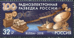 Russia 2018. Centenary Of Russian Signals Intelligence Service (MNH OG) Stamp - Neufs