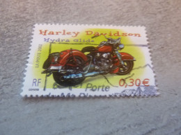 Harley Davidson Hydra Glide - Motos - 0.30 € - Yt 3514 - Multicolore - Oblitéré - Année 2002 - - Moto