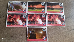 RAFO CARDS STICKERS NK DINAMO ZAGREB BAD BLUE BOYS  Paypal Only - Altri & Non Classificati