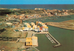 LE CAP D AGDE - VUE AERIENNE DE LA NOUVELLE STATION BALNEAIRE - Agde