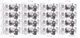 Argentina - 2021 - Tribute To Bruno Ramírez, First Postman Designed To Buenos Aires  - Full Sheet - MNH - Unused Stamps