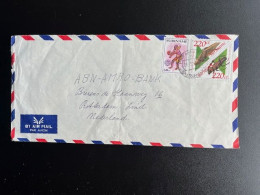 SURINAM 1993 AIR MAIL LETTER PARAMARIBO TO ROTTERDAM 06-09-1993 SURINAME - Suriname