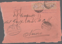 ITALIA - Storia Postale Regno - 1933 - 3x 50c Segnatasse - Lettera Con Affrancatura A Carico Del Destinatario - Solo Fro - Marcophilia