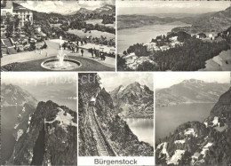 11640401 Buergenstock Bergbahn Buergenstock - Autres & Non Classés