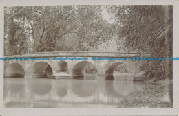 R045598 Old Postcard. Bridge Over The River - World