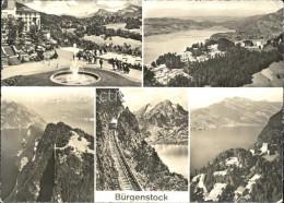 11640392 Buergenstock Springbrunnen Bergbahn Buergenstock - Sonstige & Ohne Zuordnung