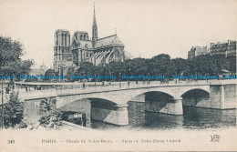 R045368 Paris. Apsis Of Notre Dame Church. Neurdein Freres - World