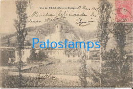 228495 SPAIN ESPAÑA VERA VIEW PARTIAL CIRCULATED TO URUGUAY POSTAL POSTCARD - Other & Unclassified