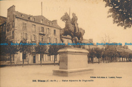 R045438 Dinan. Statue Equestre De Duguesclin. A. Lamire - Monde