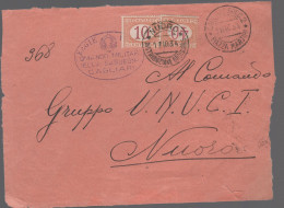 ITALIA - Storia Postale Regno - 1934 - 10c + 40c Segnatasse - Lettera Con Affrancatura A Carico Del Destinatario - Solo - Marcophilia