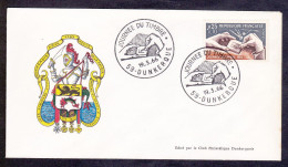 FDC - ENVELOPPE PREMIER JOUR - JOURNEE DU TIMBRE - MARS 1966 - YT 1477 - 1960-1969