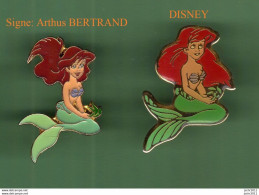 DISNEY *** PETITE SIRENE *** Lot De 2 Pin's Differents *** WW 5075-12 (23-2) - Arthus Bertrand