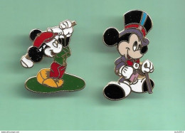 DISNEY *** Lot N°6 De 2 Pin's Differents *** WW 5037-4 - Disney