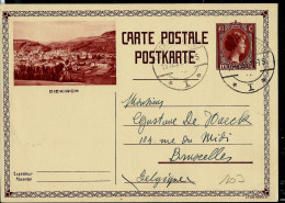 Carte Illustrée N° 103. Vue:  DIEKIRCH -- Obl. Esch / Alzette 15/12/1931 - Enteros Postales