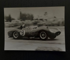 PHOTO PININFARINA - Ferrari TESTA ROSSA Au 12 Heures De Sebring 1959 ( Jean Behra / Cliff Allison ) - Automobili