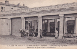 Entrepôt D'Ivry (94 Val De Marne) Entrée Quai De Seine Et D'embarquement Magasin De Gros Des Coopératives De France Lévy - Ivry Sur Seine