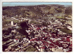 (83). Cotignac. 443.47. Vue Générale Abimée Au Dos - Cotignac