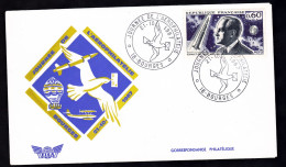 FDC - ENVELOPPE PREMIER JOUR - JOURNEE DE L AEROPHILATELIE - OCTOBRE 1967 - 1960-1969