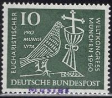 GERMANY(1906) Eucharistic Conference. MUSTER (specimen) Overprint. Scott No 811. - Autres & Non Classés