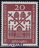 GERMANY(1960) Bishops. MUSTER (specimen) Overprint. Scott No 817. - Autres & Non Classés