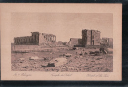 Cpa Palmyra Temple Du Soleil N7 - Siria