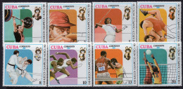 CUBA 1980 - Olympic Games - Moscow - Sport - MNH Set - Neufs