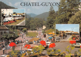 63 Châtel-Guyon  Calèche Et Petit Train (Scan R/V) N°   34   \MT9107 - Châtel-Guyon