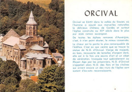 63 ORCIVAL  L'église (Scan R/V) N°   31   \MT9106 - Le Mont Dore