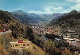 63 LE-MONT-DORE  Vue Générale De La Ville  (Scan R/V) N°   46   \MT9105 - Le Mont Dore