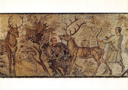 13 ARLES Musée Départemental La Chasse Mosaique De Lillebonne  (Scan R/V) N°   35   \MT9102 - Arles