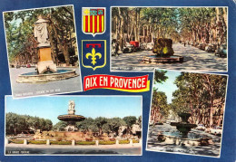 13 AIX-en-PROVENCE  Multivue Et Blasons (Scan R/V) N°   64   \MT9100 - Aix En Provence