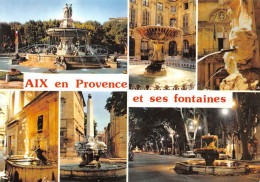 13 AIX-en-PROVENCE  Et Ses Fontaines   (Scan R/V) N°   65   \MT9100 - Aix En Provence