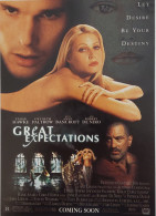 Carte Postale (Tower Records) Great Expectations (cinéma Film Affiche) E. Hawke, G. Paltrow, A. Bancroft, Robert De Niro - Afiches En Tarjetas