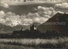 11639578 Thun Schloss Kirche Bluemlisalp Niesen Thun - Sonstige & Ohne Zuordnung