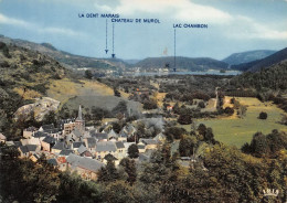 63 MUROL Chambon Sur Lac Vue Générale Aérienne   (Scan R/V) N°   52 Bis   \MT9109 - Besse Et Saint Anastaise