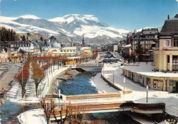 63 La Bourboule  Quai De La Dordogne Sous La Neige    (Scan R/V) N°   14   \MT9109 - La Bourboule