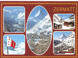 Zermatt Valais Matterhorn Mont CERVIN  (Scan R/V) N°   57   \MT9124 - Autres & Non Classés