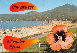 66 Argelès-sur-Mer  Une Pensée     (Scan R/V) N°   10   \MT9124 - Argeles Sur Mer