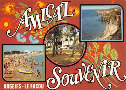 66  Argelès-sur-Mer  Multivue   Souvenir Amical  (Scan R/V) N°   52   \MT9123 - Argeles Sur Mer