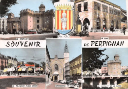 66  PERPIGNAN Multivue Souvenir  (Scan R/V) N°   37   \MT9122 - Perpignan