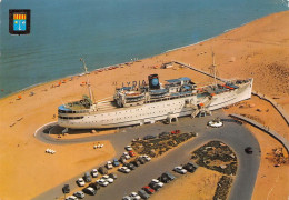 66 Le Port Barcarès   Le Lydia Bateau Des Sables PAQUEBOT Vue Aérienne     (Scan R/V) N°   17   \MT9121 - Port Barcares