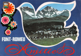 66  Font-Romeu-Odeillo-Via  Vue Générale Aérienne    Amitiés            (Scan R/V) N°   2   \MT9120 - Prades