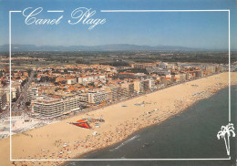 66  CANET PLAGE En Rousillon Vue Aérienne  (Scan R/V) N°   32   \MT9119 - Canet En Roussillon