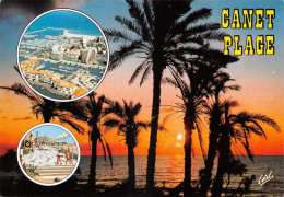 66  CANET PLAGE En Rousillon  Multivue   (Scan R/V) N°   48   \MT9119 - Canet En Roussillon