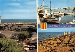 66  CANET PLAGE En Rousillon  (Scan R/V) N°   52   \MT9119 - Canet En Roussillon