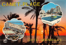 66  CANET PLAGE En Rousillon  Côte Vermeille  (Scan R/V) N°   54   \MT9119 - Canet En Roussillon